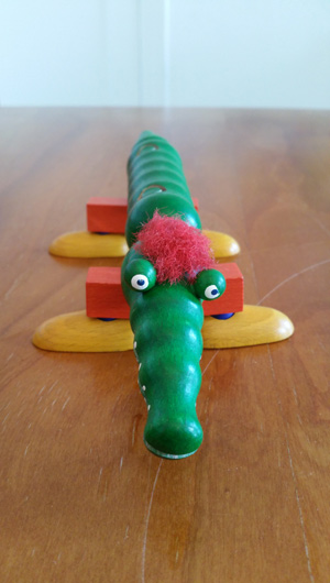 Krokodil zum Zusammensetzen